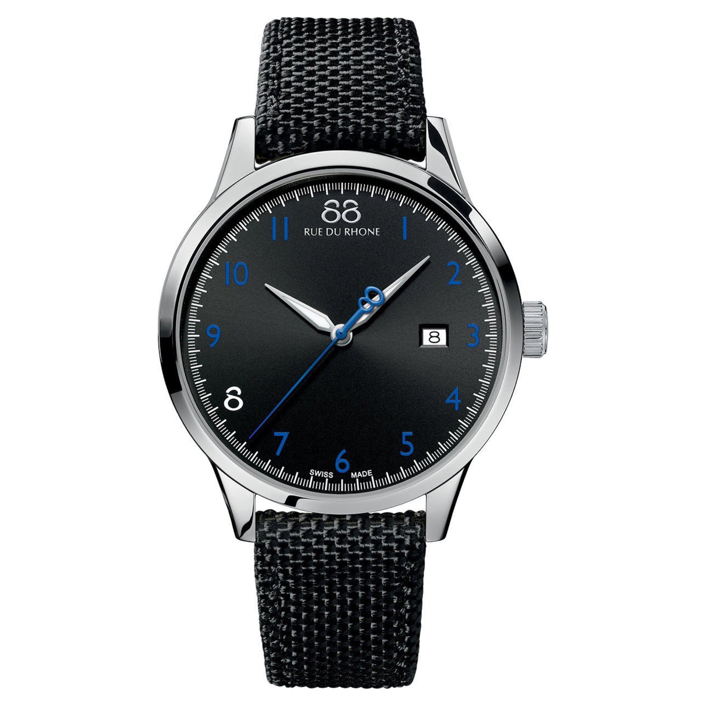 88 Rue du Rhone Gent Rive Black & Blue - John Ross Jewellers