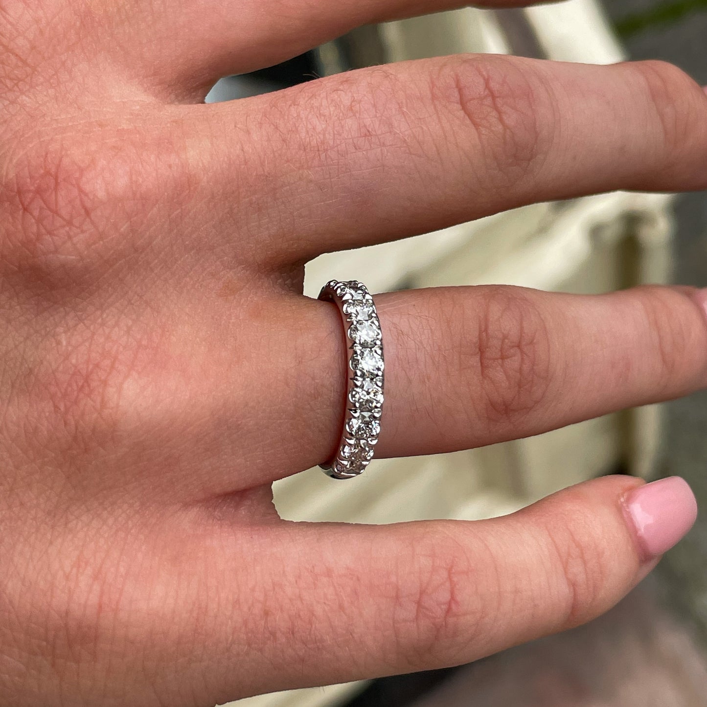 Platinum Diamond Eternity Ring 1.00ct - John Ross Jewellers