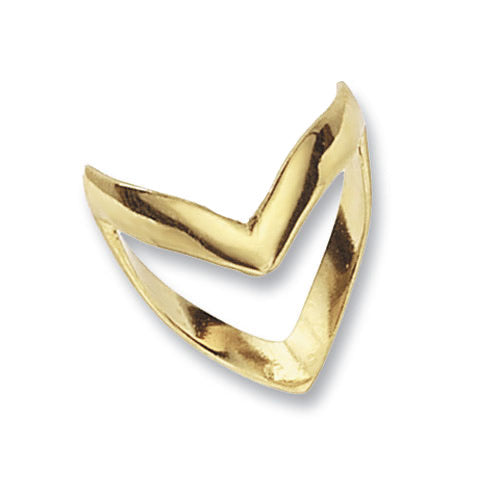 9ct Gold Wishbone Ring - John Ross Jewellers