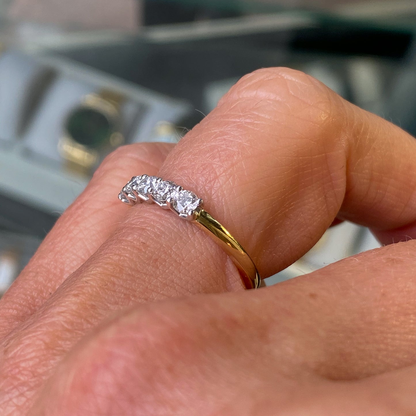 18ct Gold Diamond Eternity Ring | 0.58ct - John Ross Jewellers