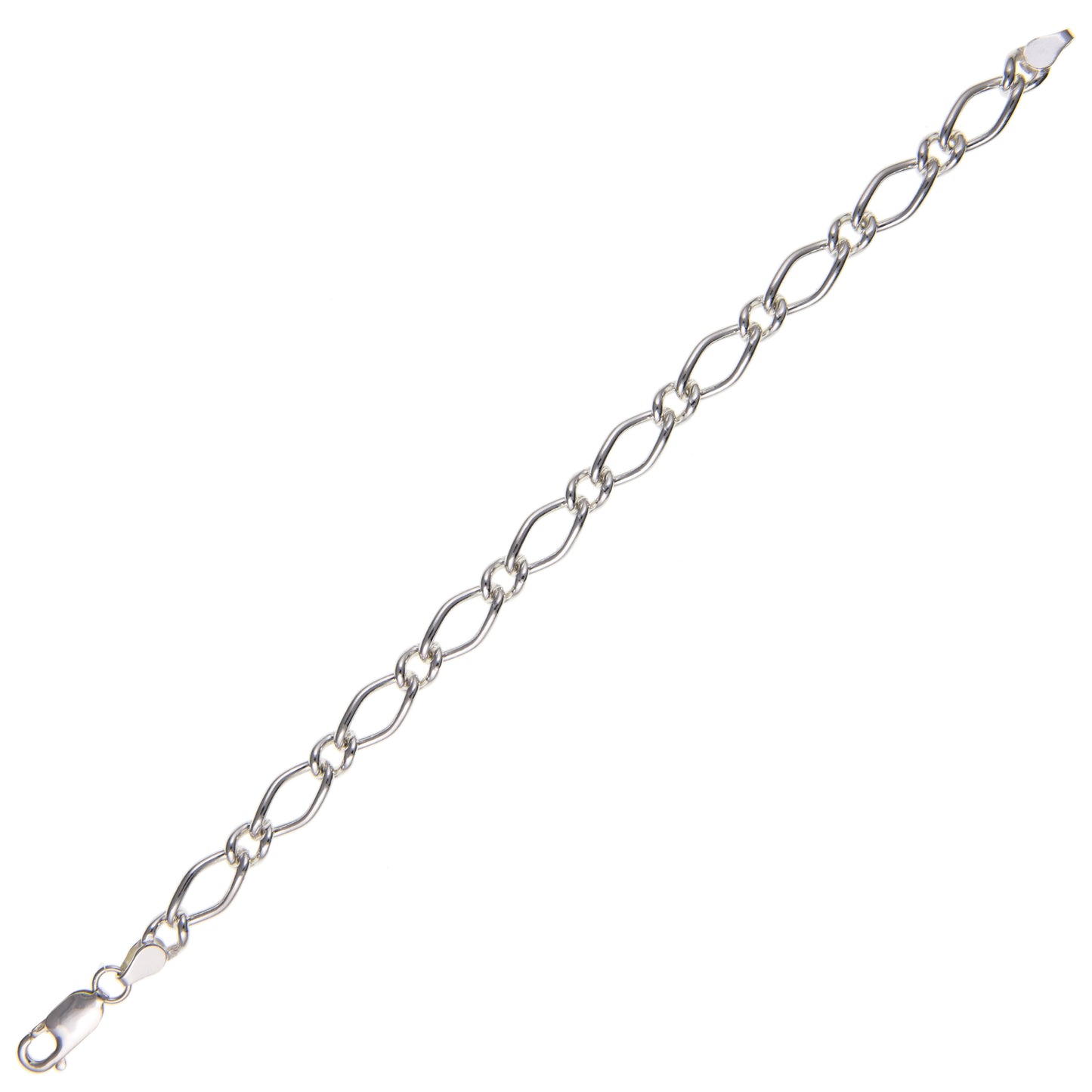Silver Fancy Link Bracelet - John Ross Jewellers