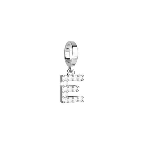 Letter E Charm - John Ross Jewellers
