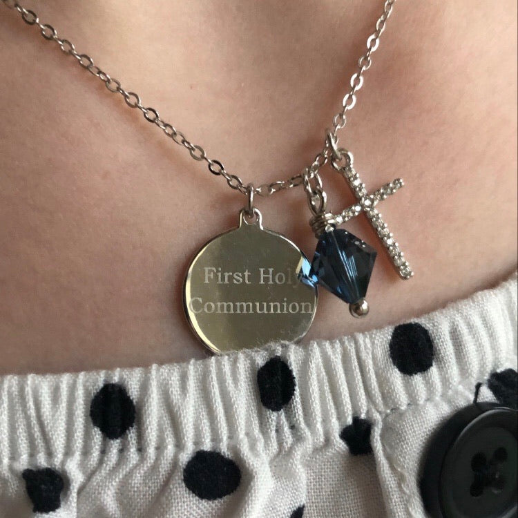 Communion Birthstone Necklace - John Ross Jewellers