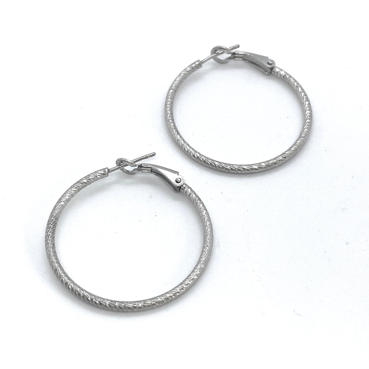 SUNSHINE 30mm Hoop Earrings - John Ross Jewellers