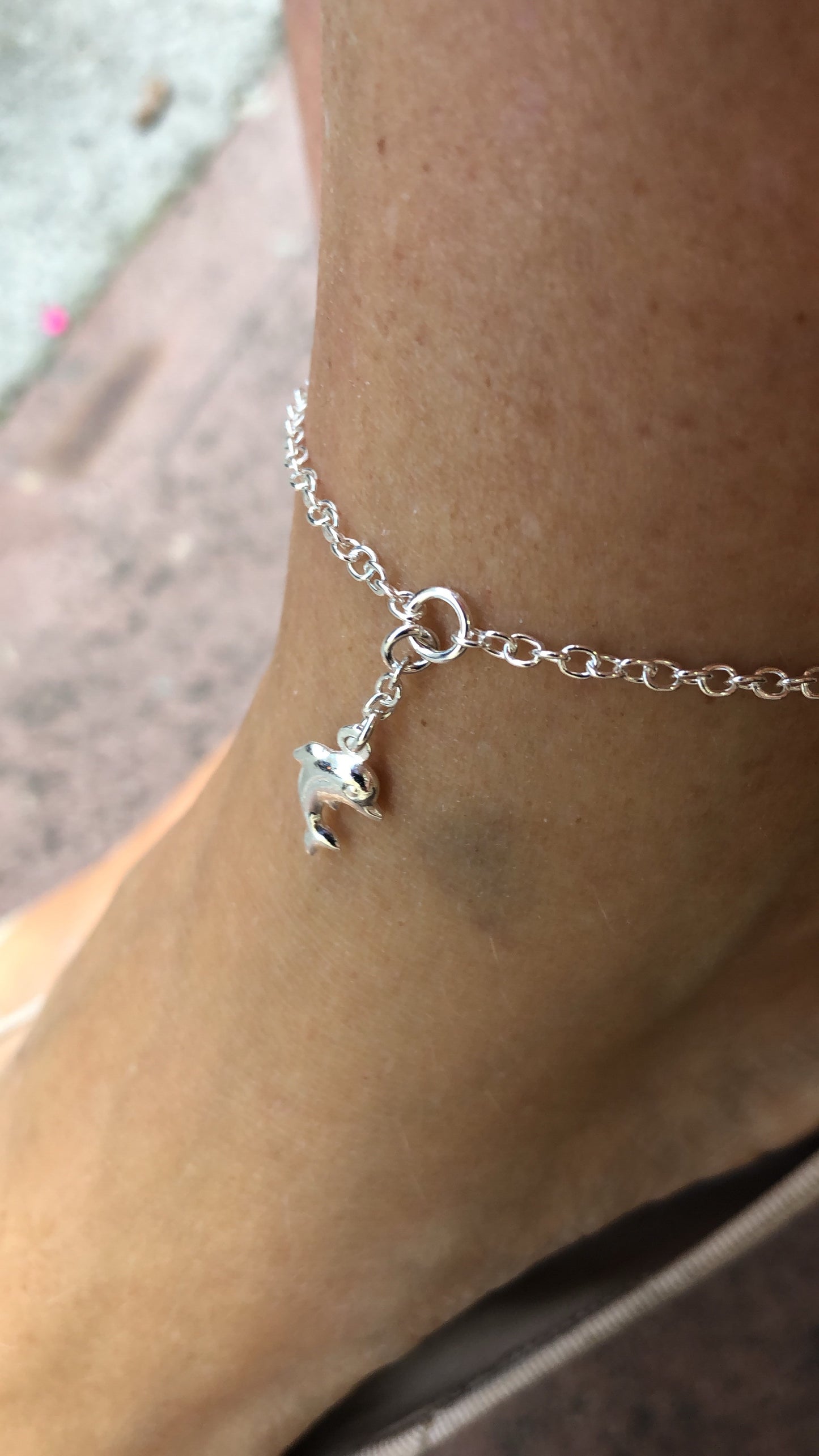 Sunshine Anklet - Diving Dolphin - John Ross Jewellers