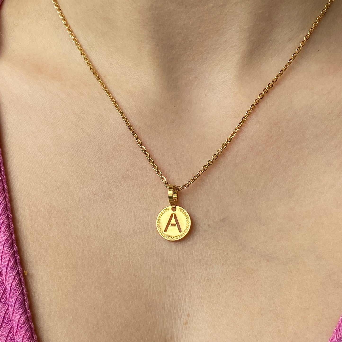 REBECCA MyWorld Letter Necklace - Gold|Small Initial - John Ross Jewellers