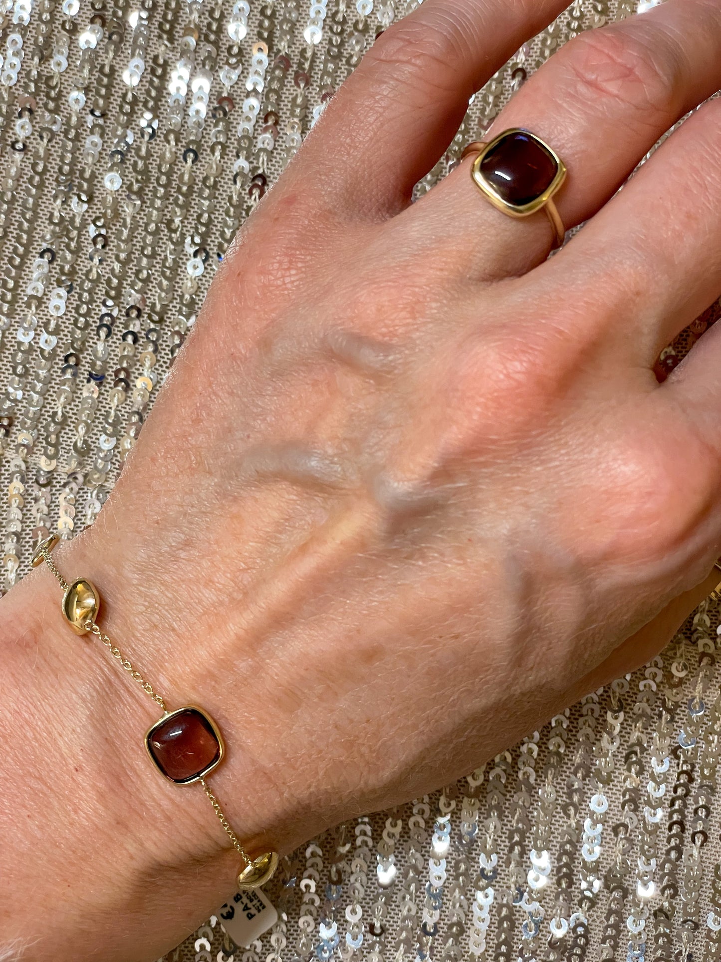 9ct Gold Rhodolite Ring - John Ross Jewellers