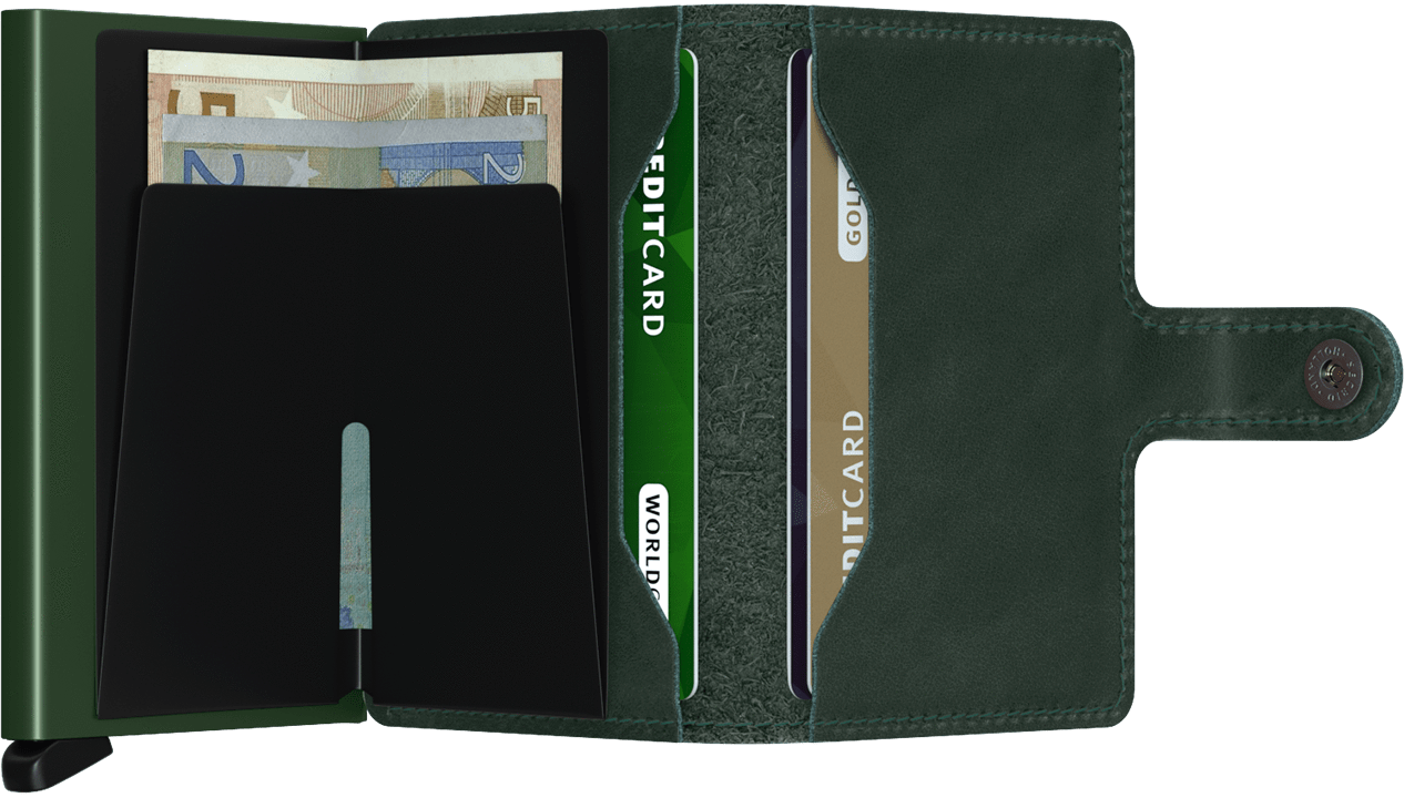 SECRID Miniwallet Original Green - John Ross Jewellers