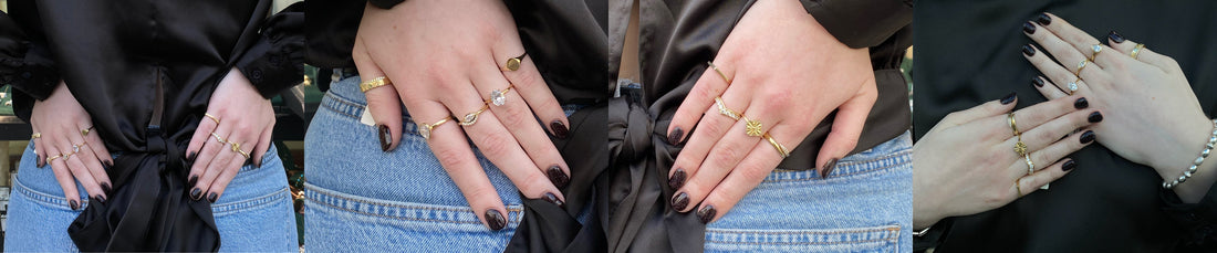 A Little Gold Goes a Long Way: Some of Our 9ct Gold Ring Collection