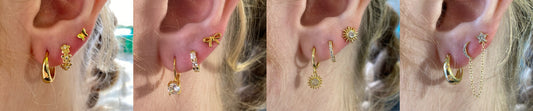 Six Sunshine Earring Stacks to Brighten Your Jewellery Look