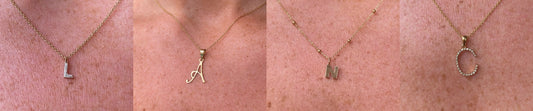 Initial Necklaces for National Girlfriend Day