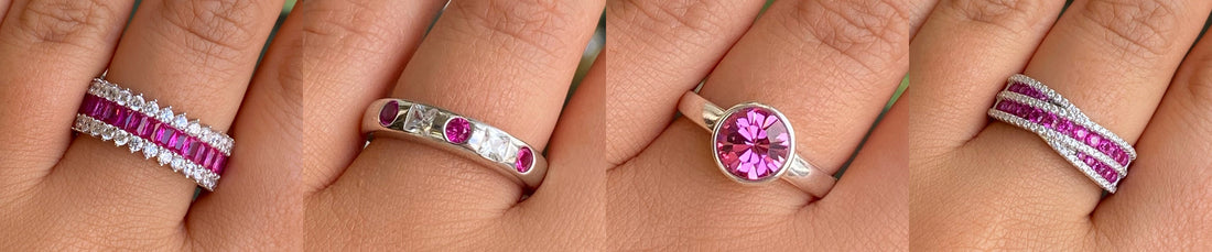 Pink Perfection: Sterling Silver Rings to Fall in Love With