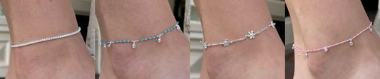 Stepping out in Silver: The Perfect Anklets for Summer