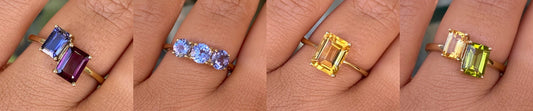 Birthstone Beauty: Discover Our Collection of 9ct Gold Birthstone Rings
