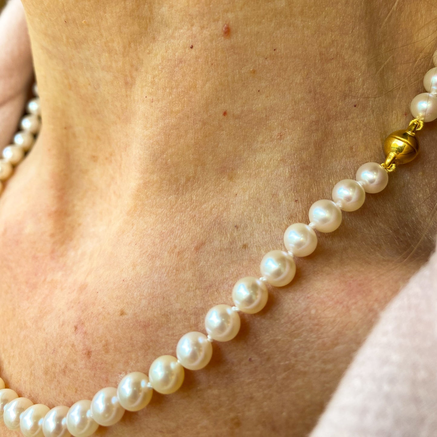 Akoya Cultured Pearl Necklace | 5.5-6.0mm