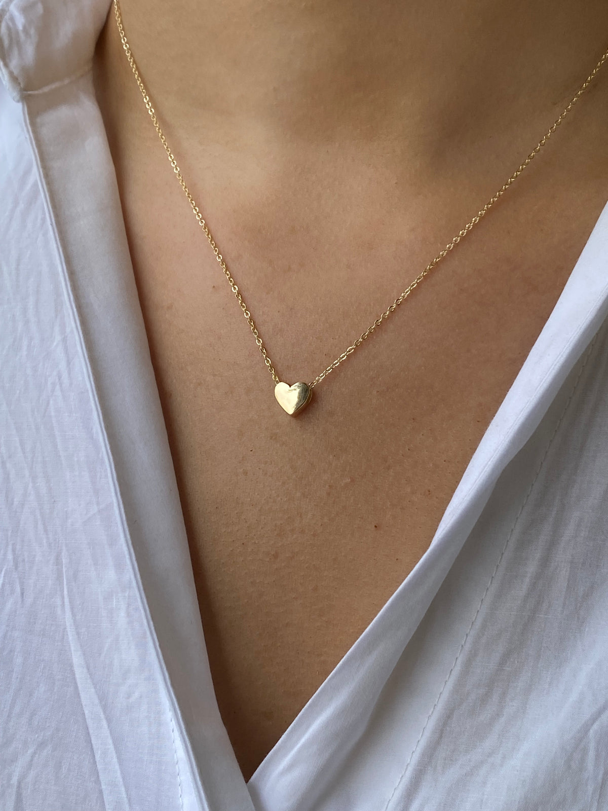 Sunshine Heart Slider Necklace | 42 + 2cm