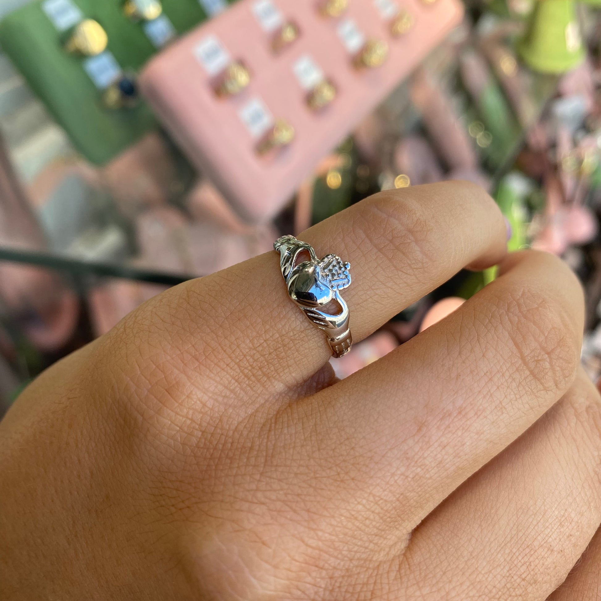 Silver Claddagh Ring - John Ross Jewellers