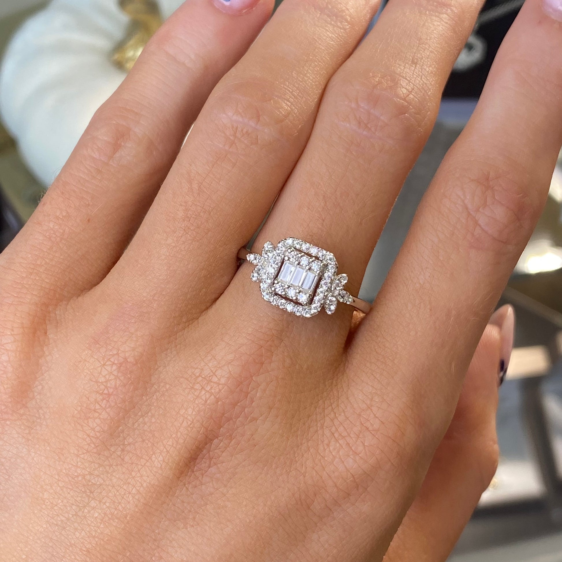 Silver Selene Ring - John Ross Jewellers