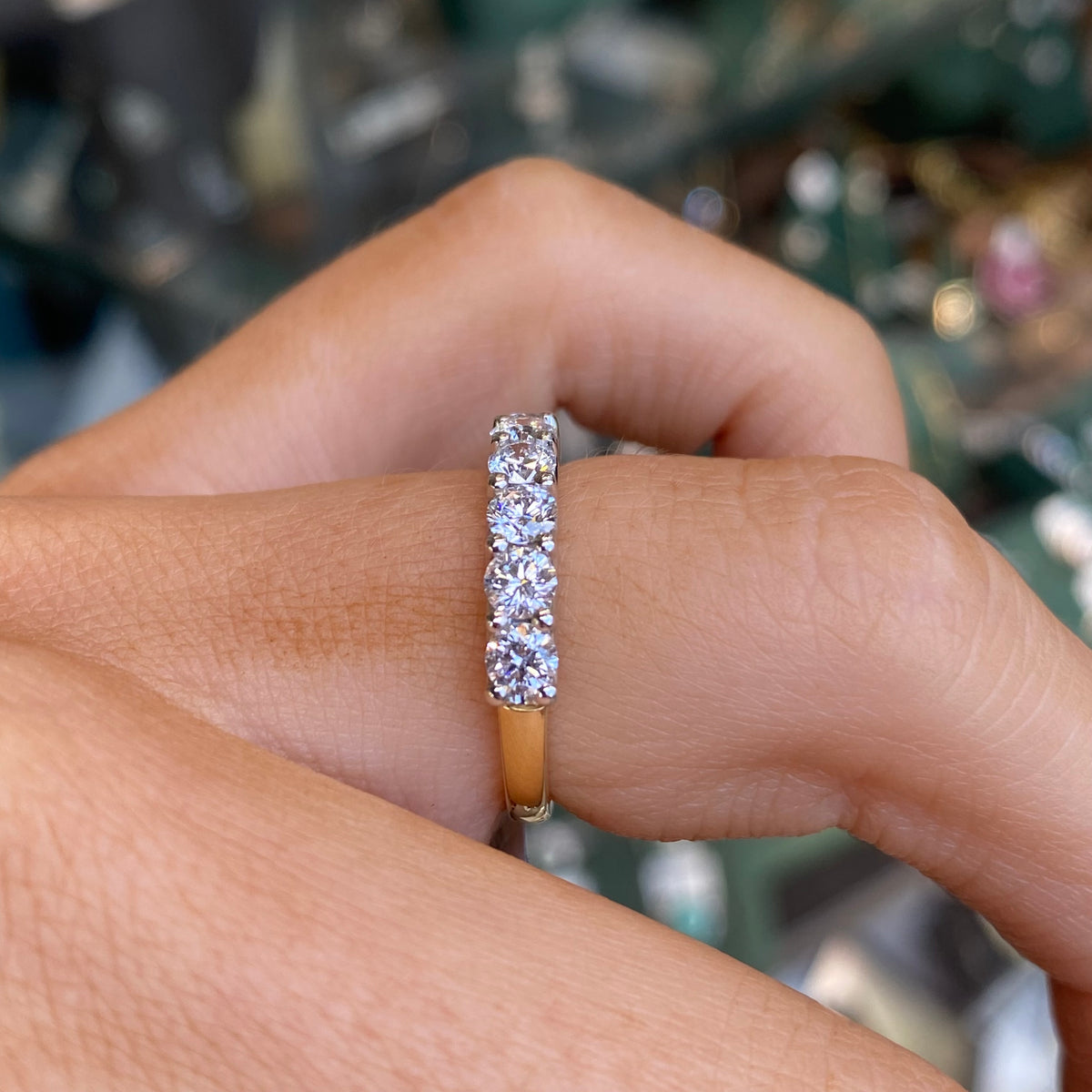 18ct Gold Diamond Eternity Ring | 1.02ct