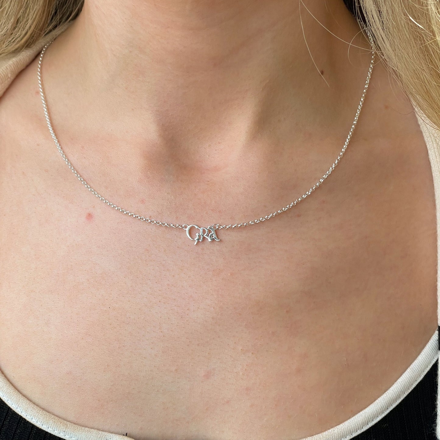 Silver Grá Necklace - John Ross Jewellers