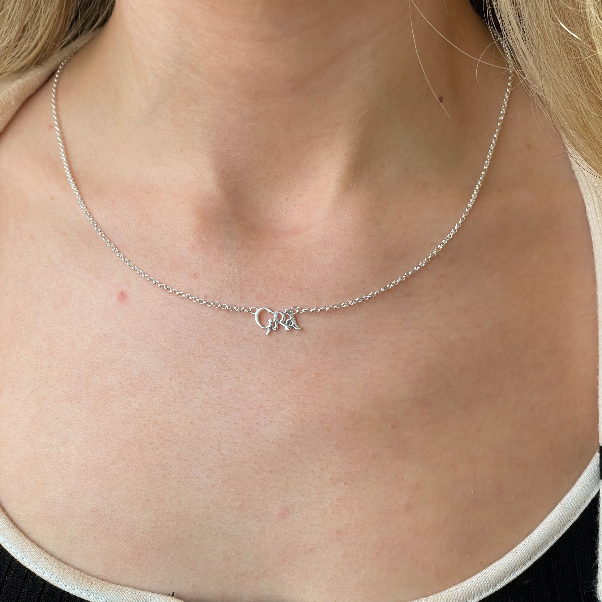 Silver Grá Necklace - John Ross Jewellers