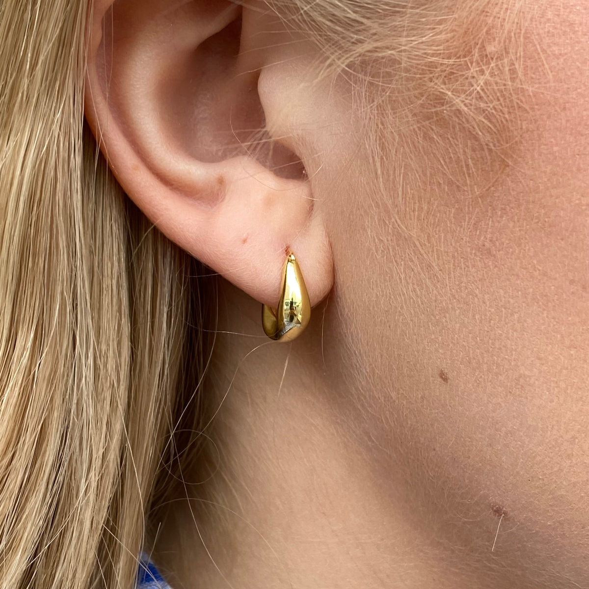 Sunshine Hoop Earrings