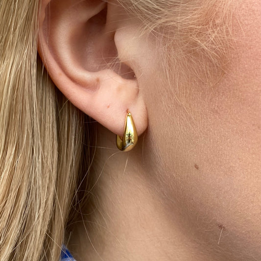 Sunshine Hoop Earrings