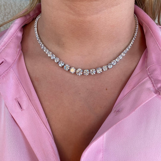Silver Jessie Necklace