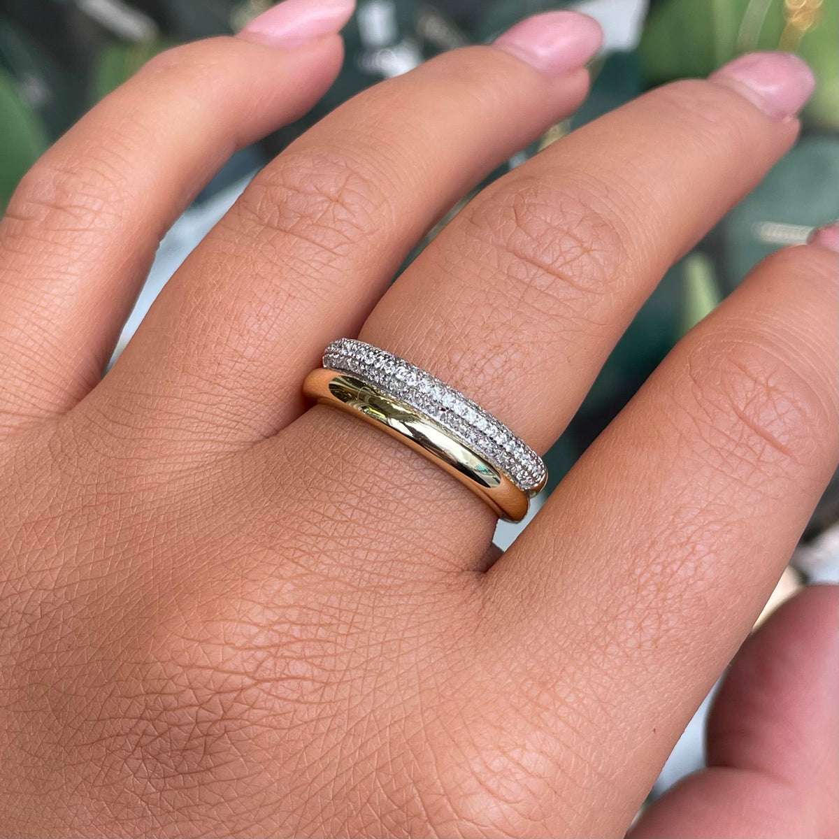 Sunshine CZ Wraparound Ring