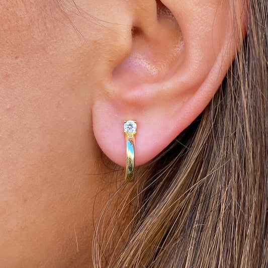 Sunshine CZ Stud Earrings - John Ross Jewellers