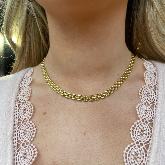 Sunshine Panther Necklace | 44cm - John Ross Jewellers
