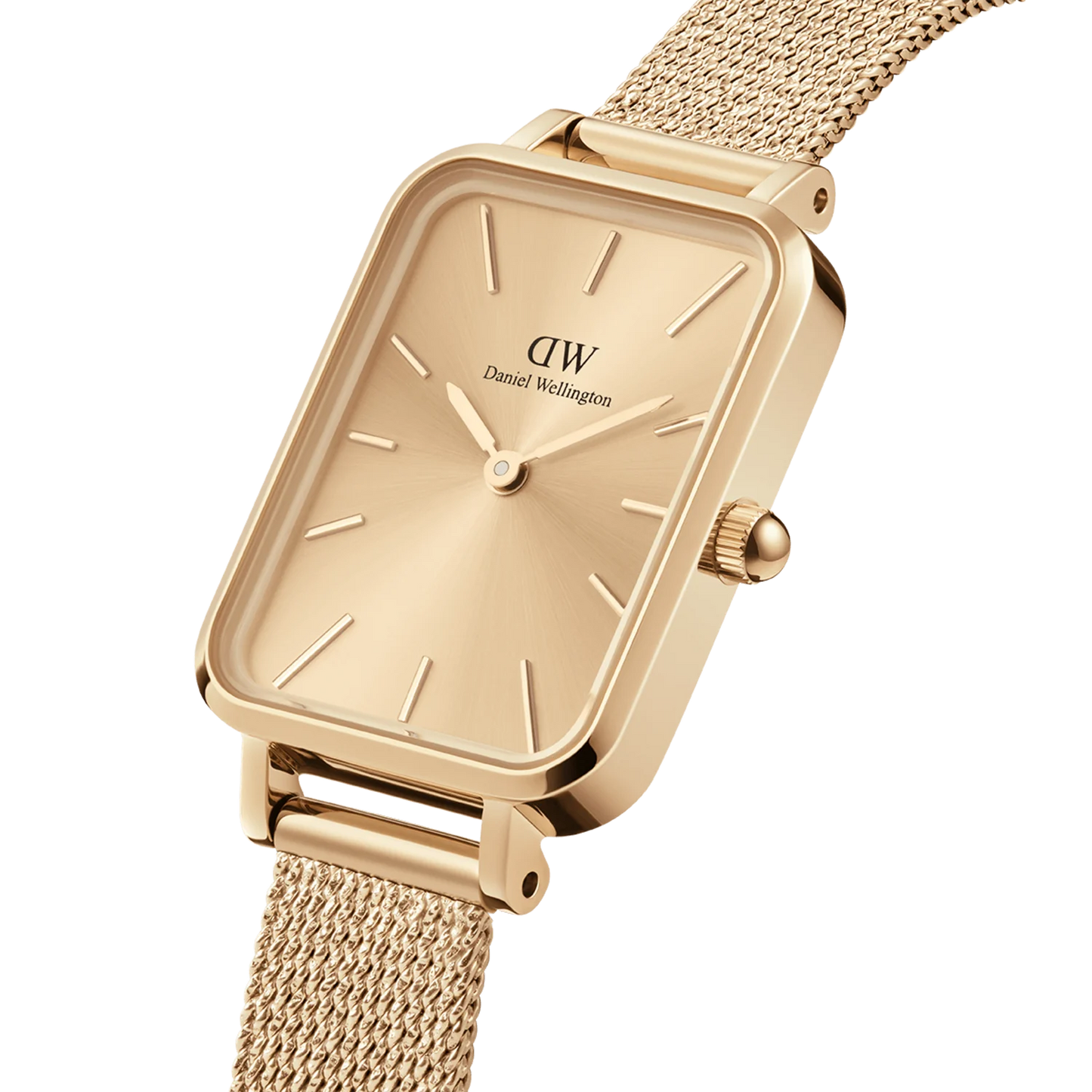 Daniel Wellington Watch Quadro Pressed Unitone | Gold - John Ross Jewellers