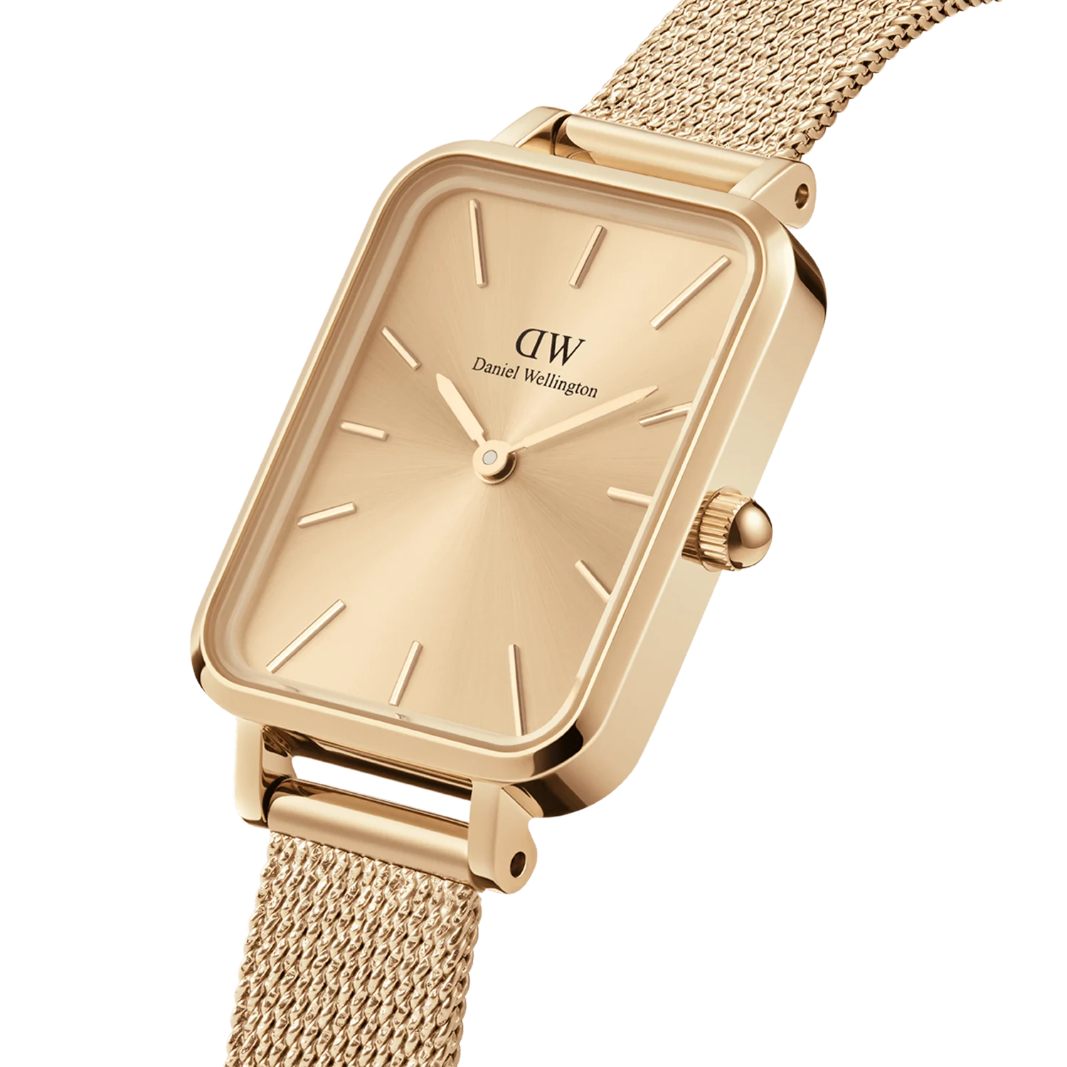 Daniel Wellington Watch Quadro Pressed Unitone | Gold - John Ross Jewellers