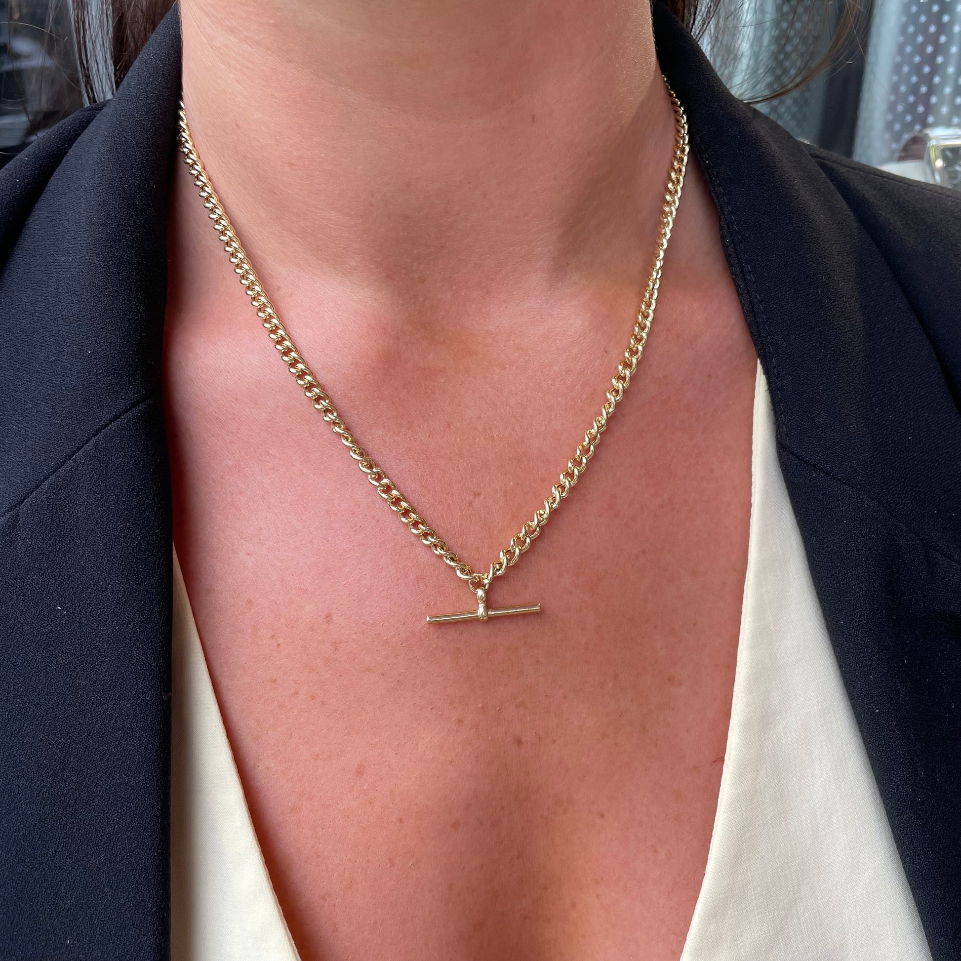 Sunshine Classic T-Bar Necklace - John Ross Jewellers