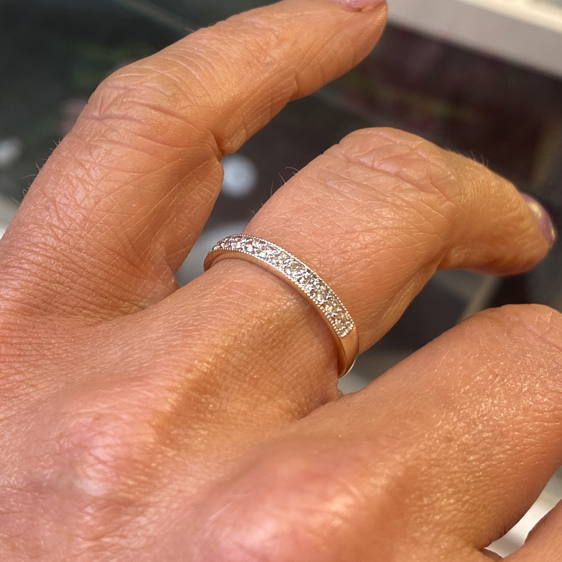 9ct Gold Diamond Eternity Ring 0.25ct - John Ross Jewellers