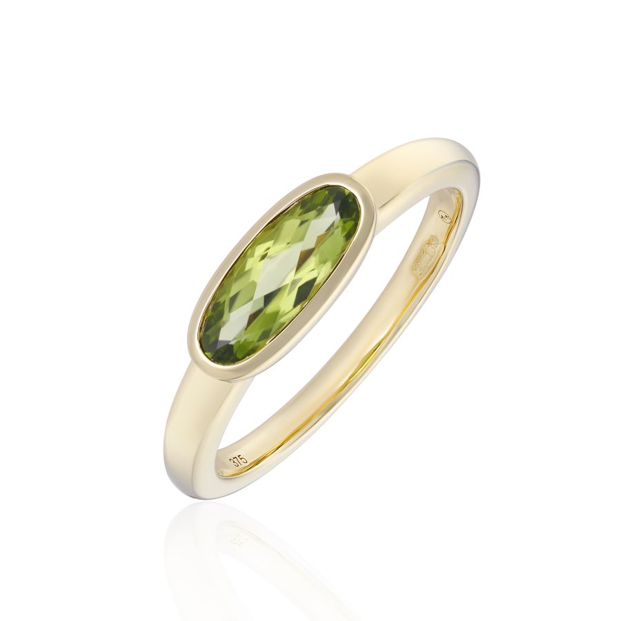 9ct Gold Peridot Ring - John Ross Jewellers