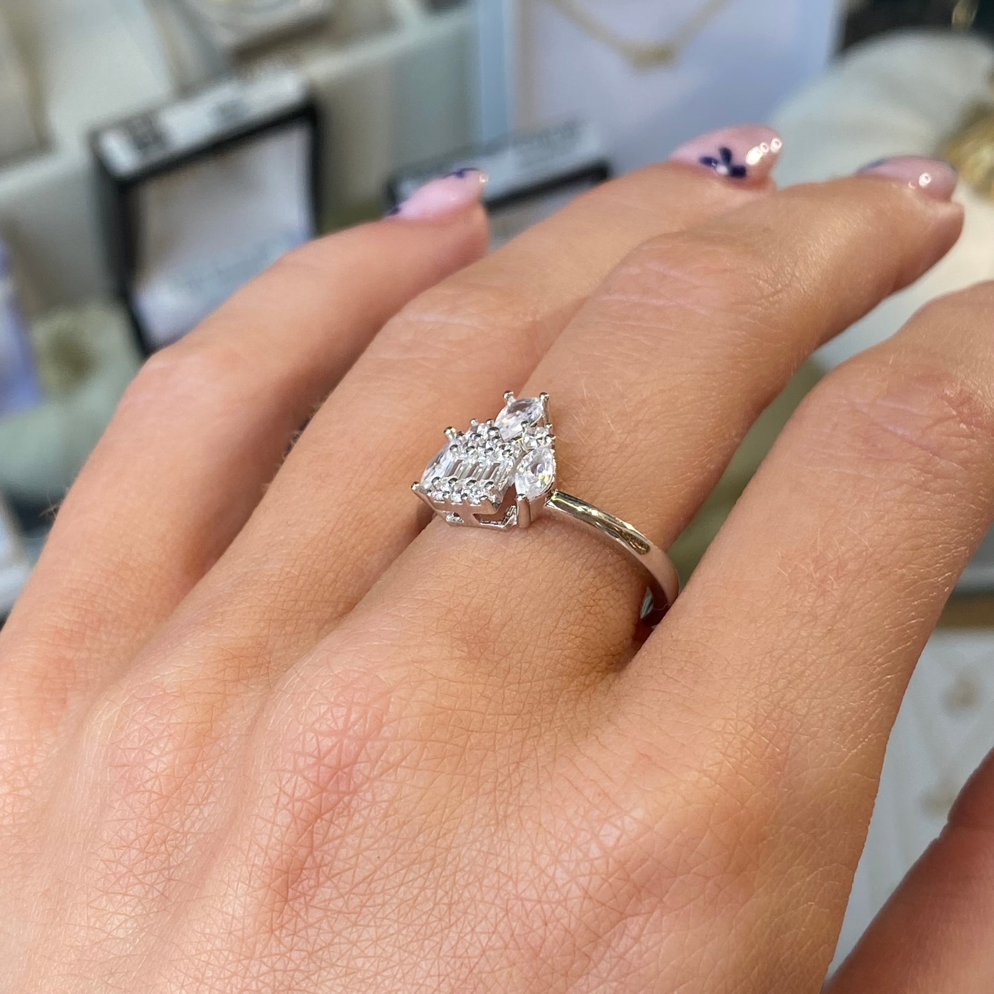 Silver Minerva Ring - John Ross Jewellers