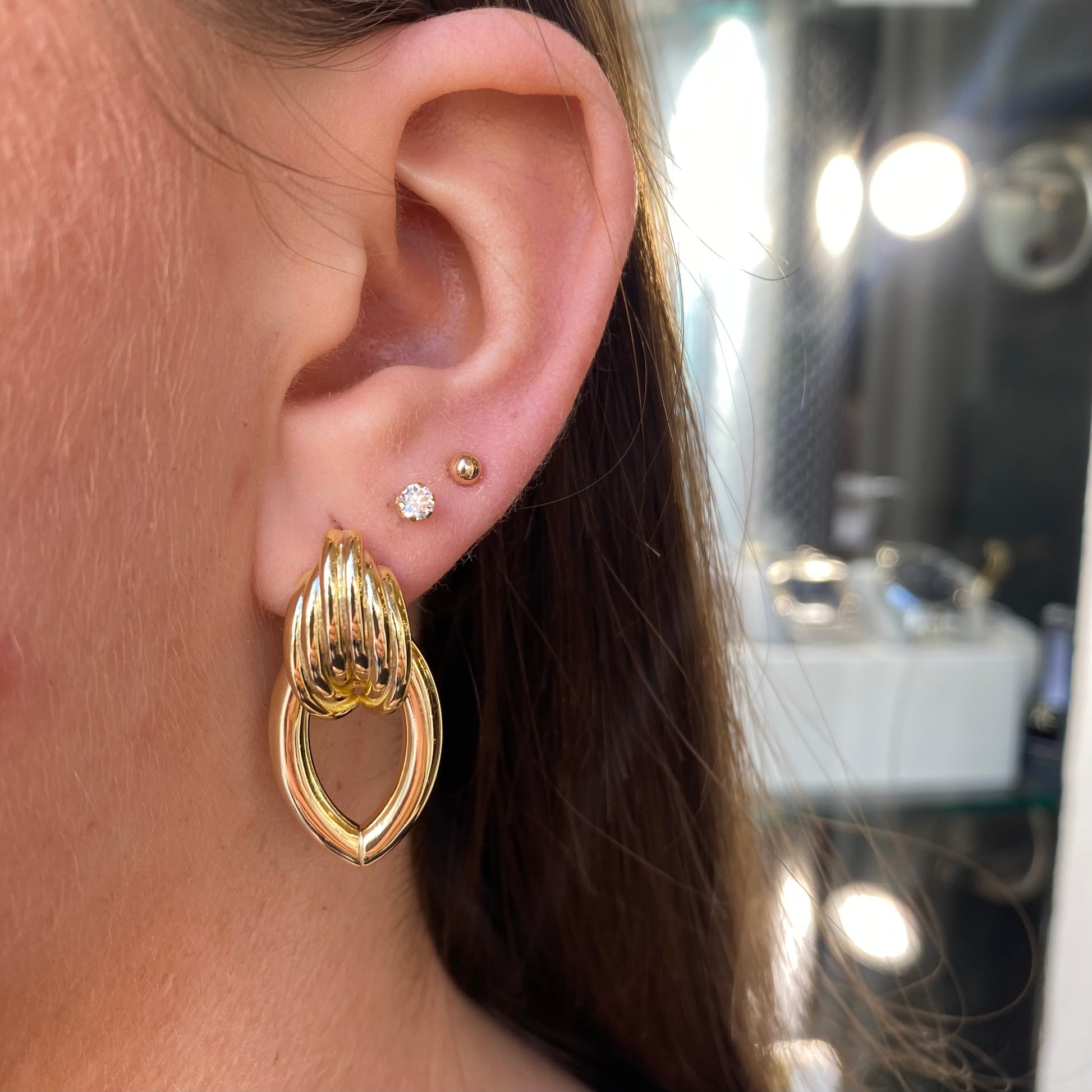 Sunshine Evil Eye Stud Earrings - John Ross Jewellers