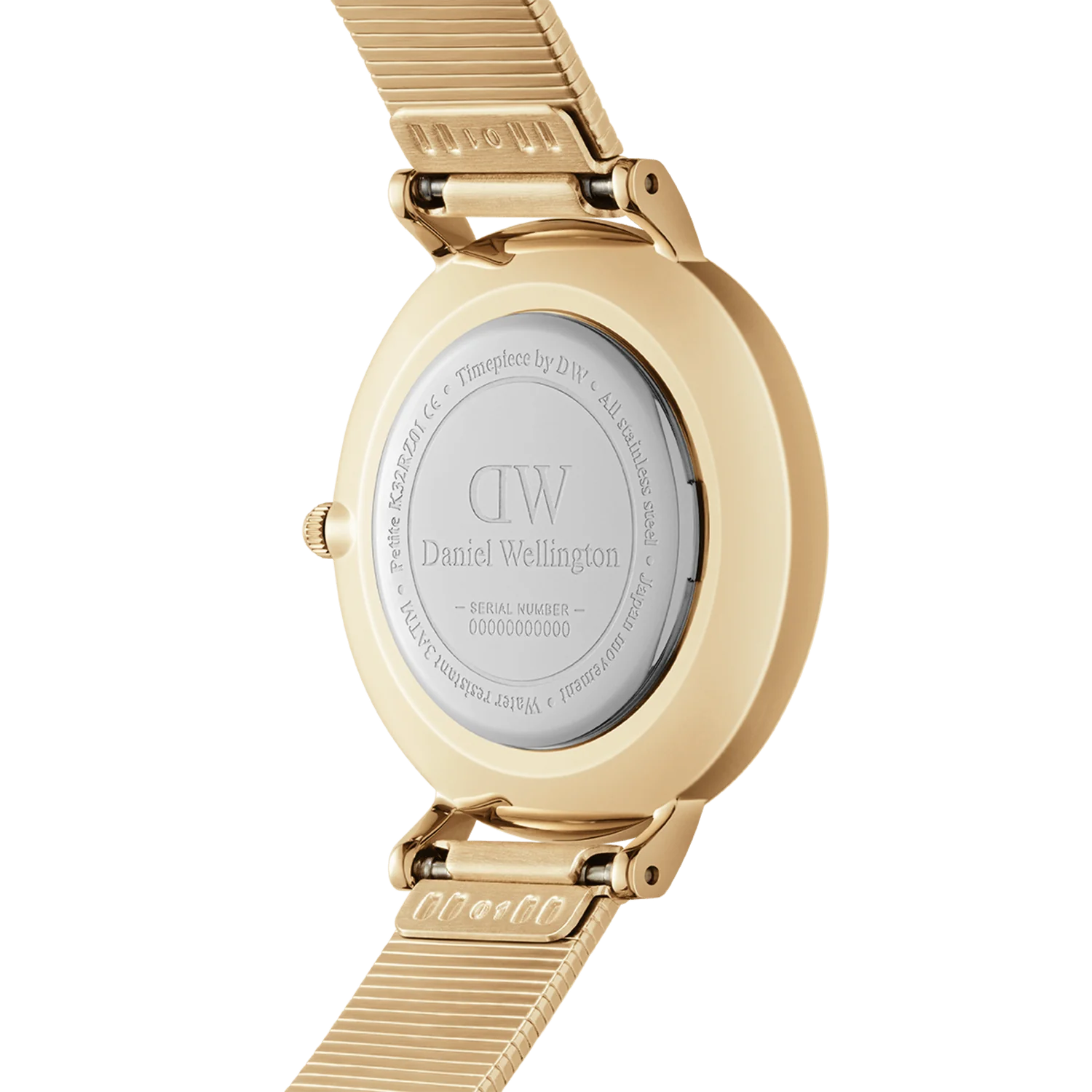 Daniel Wellington Petite Lumine Pressed Piano Gold John Ross