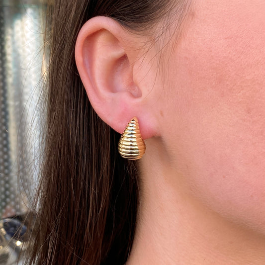 Sunshine Beehive Earrings