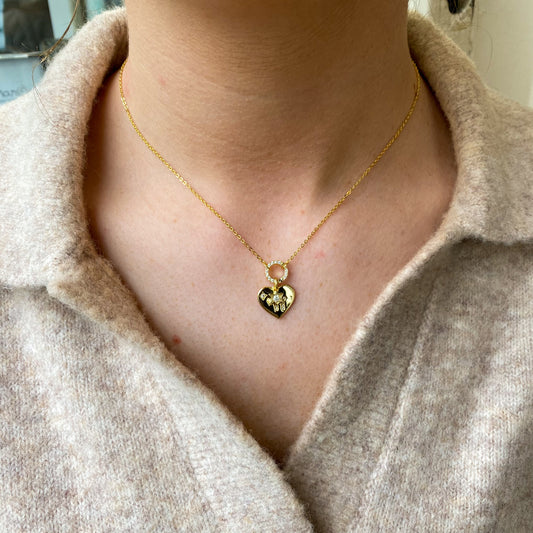 Sunshine Charming Necklace | 40+2cm | Star & Heart - John Ross Jewellers