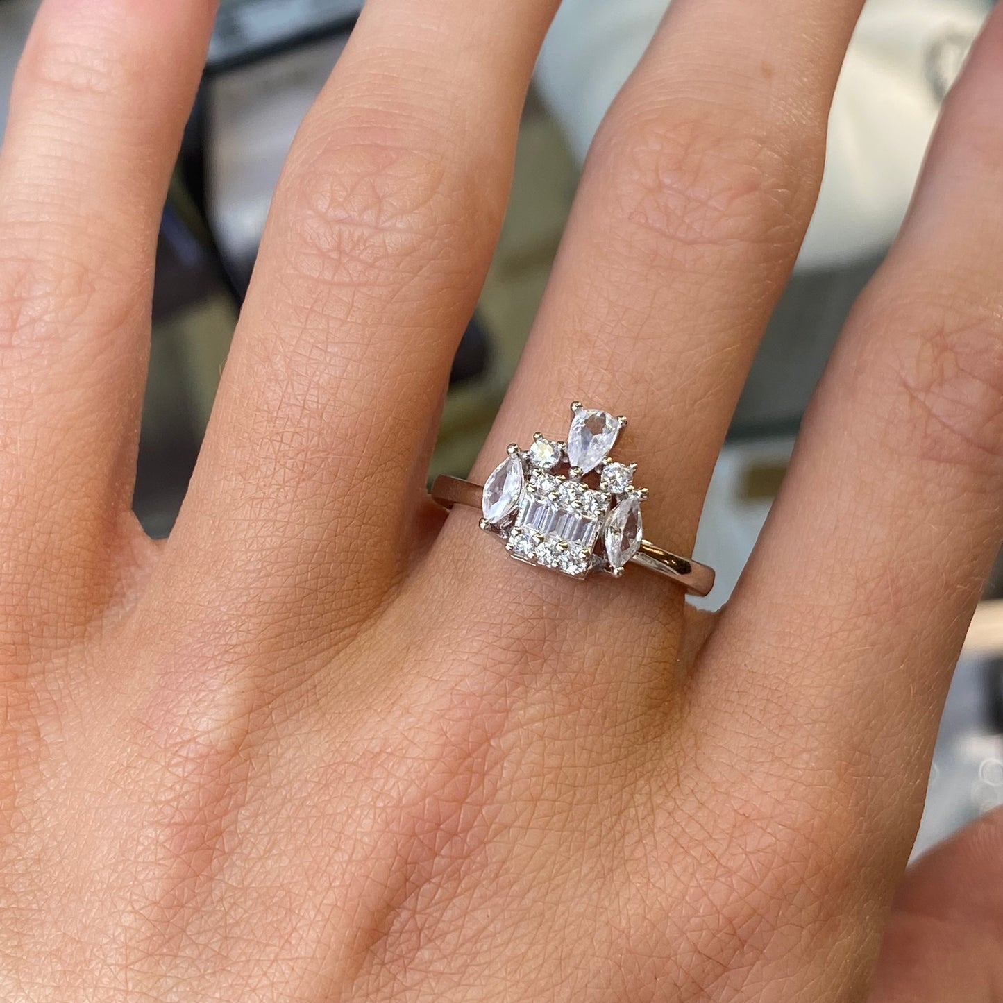 Silver Minerva Ring - John Ross Jewellers