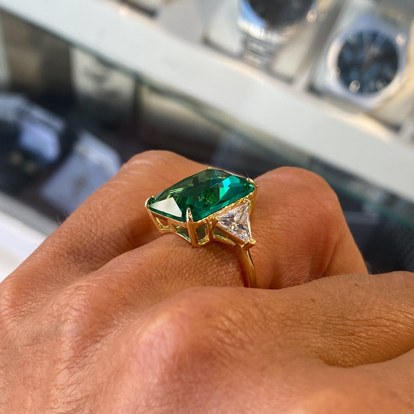 Sunshine Paraiba Statement Ring