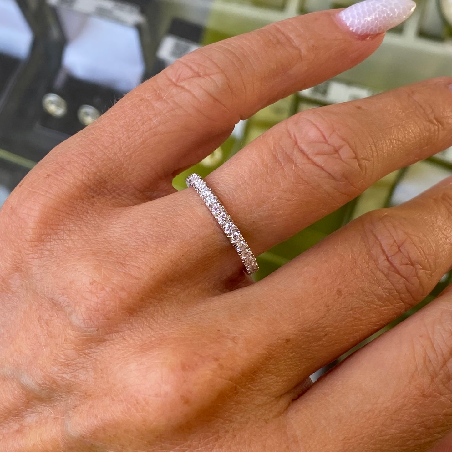 18ct Gold Diamond Eternity Ring 0.33ct - John Ross Jewellers