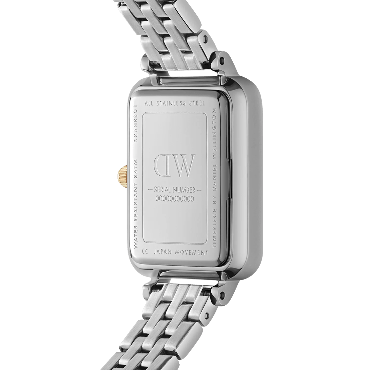 Daniel Wellington Quadro Lumine 5-Link Two-Tone | 20mm x 26mm - John Ross Jewellers