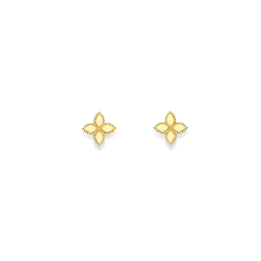 9ct Gold Sweet Louis Stud Earrings - John Ross Jewellers