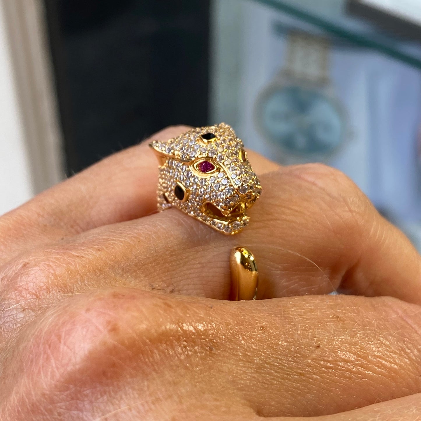 REBECCA Urban Jungle | Panther Ring - John Ross Jewellers