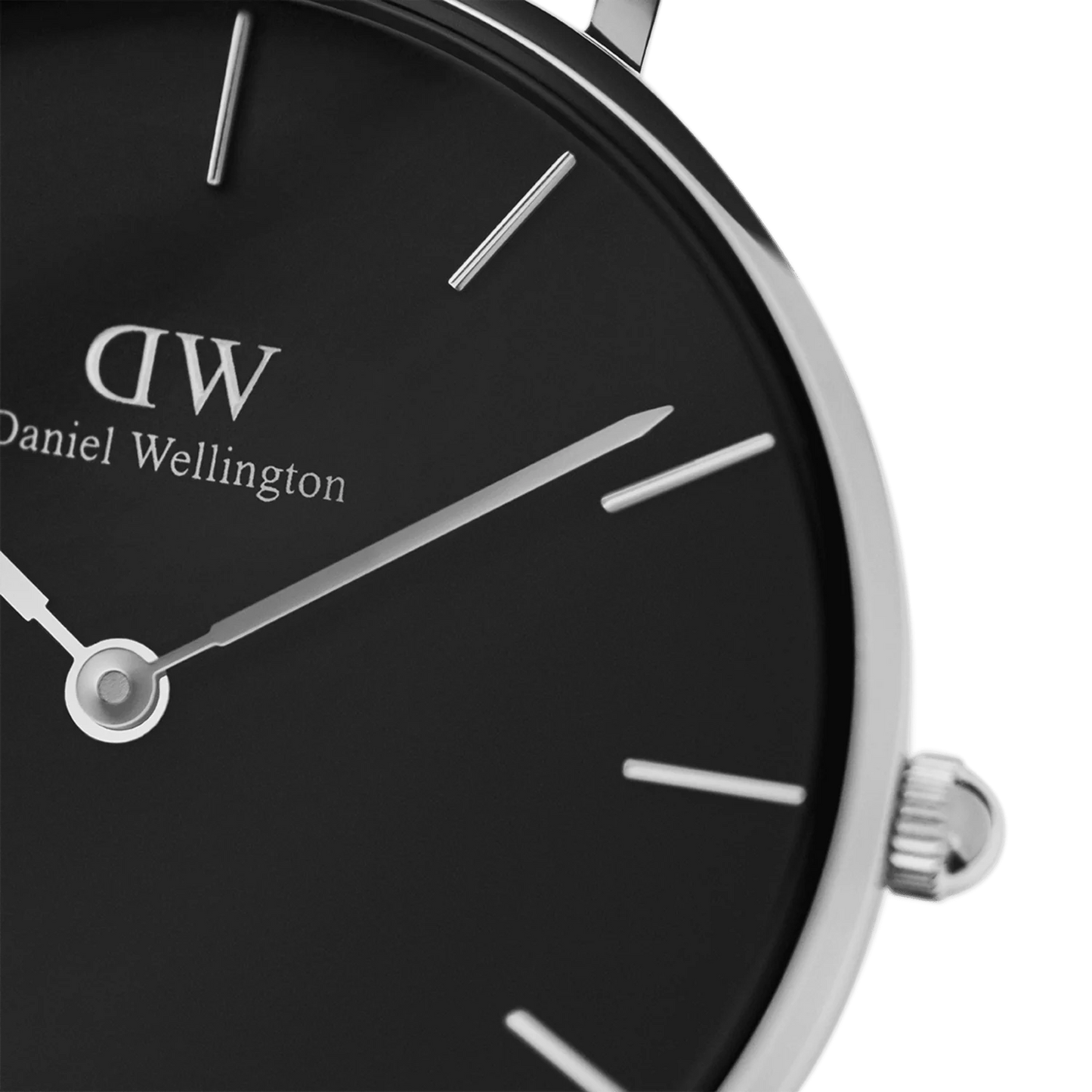 Daniel Wellington Petite Sterling Black | 36mm - John Ross Jewellers