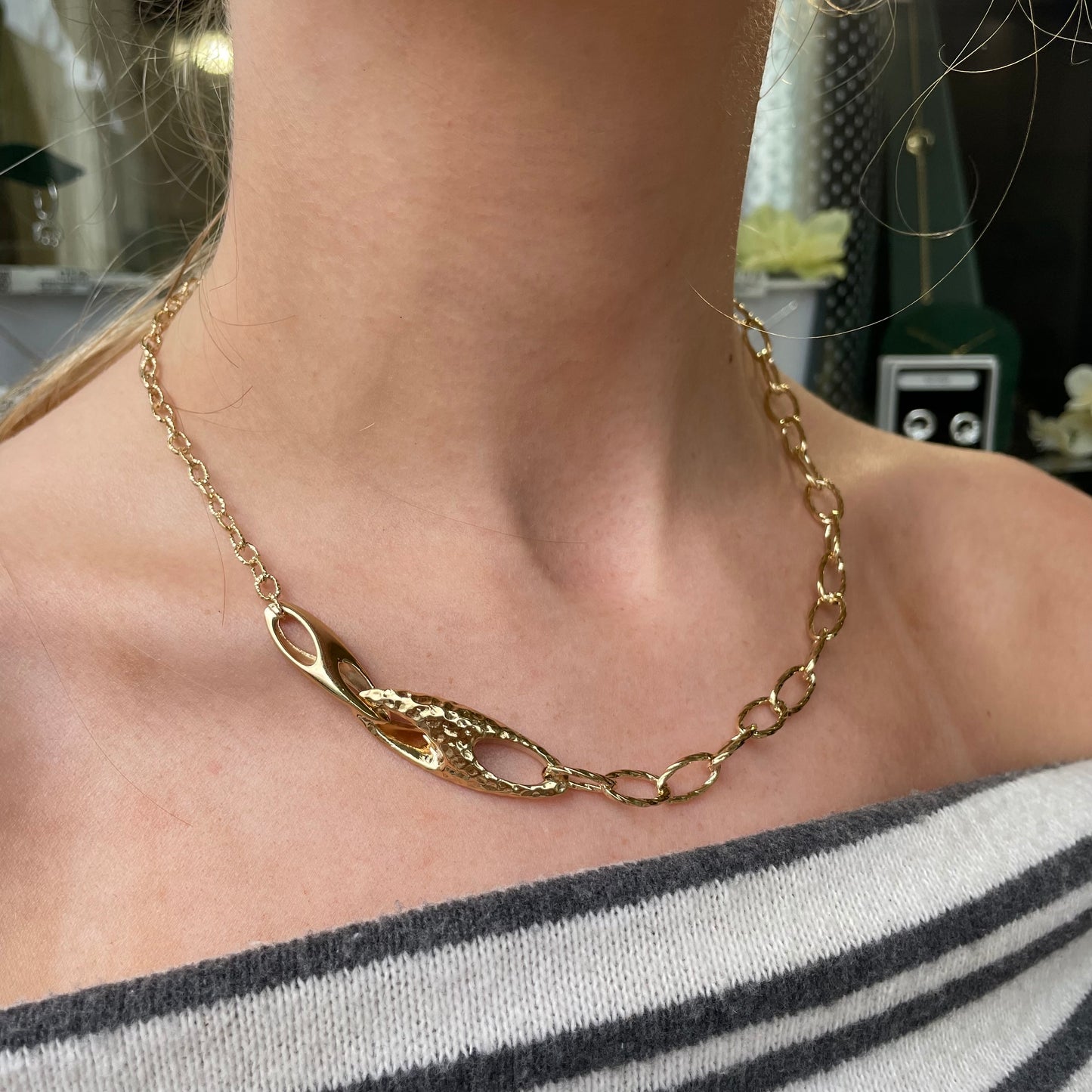 REBECCA Dune - Asymmetric Necklace