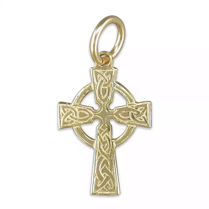 9ct Gold Celtic Cross Necklace - John Ross Jewellers